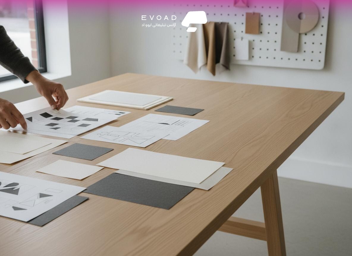 الگوها، تصویرسازی و عناصر بصری مکمل در هویت برند برای ایجاد عمق و ماندگاری